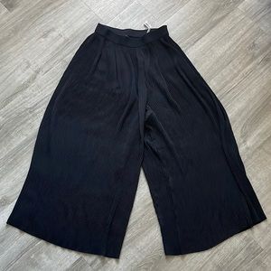Zara Black Pleated Pants